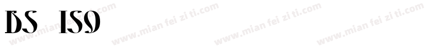DS ISO 1字体转换